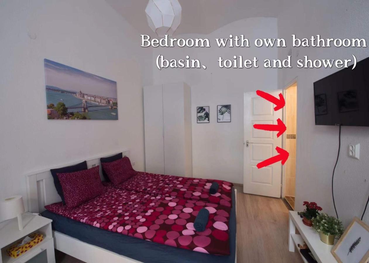 No. 11 Apartment With 2 Bathrooms Next To Railway Station Budapesta Exterior foto